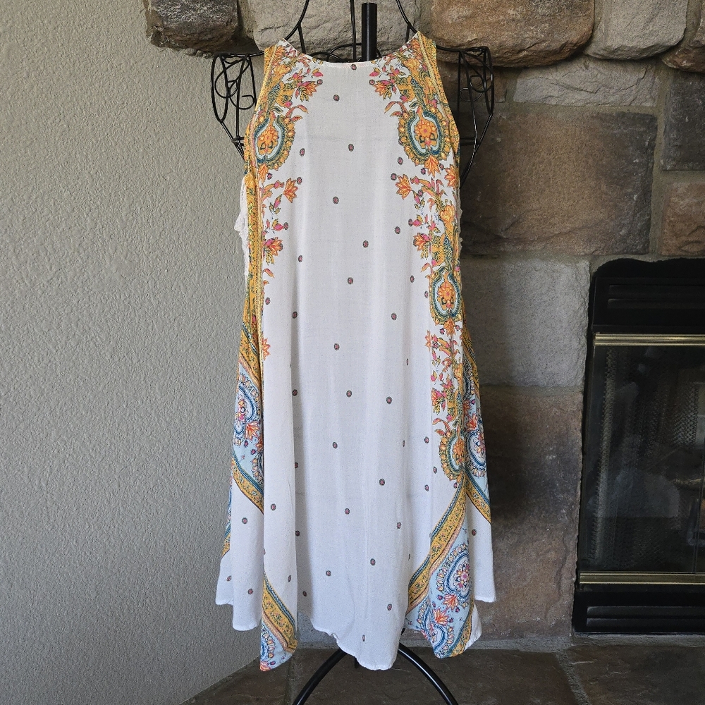 Free People Darjeeling Printed Slip Dress